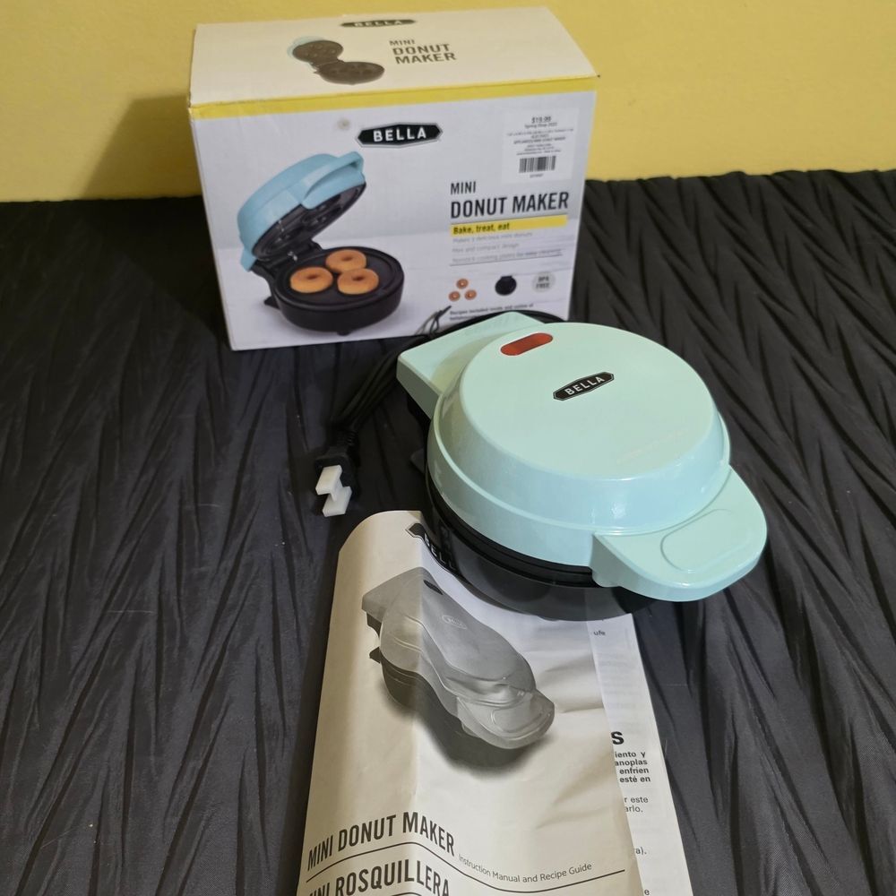 Bella Mini Donut Maker - Aqua